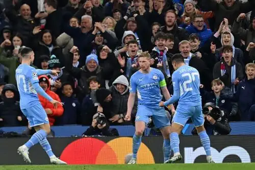 Kevin de Bruyne le dio el triunfo al Manchester City sobre el Atlético de Madrid