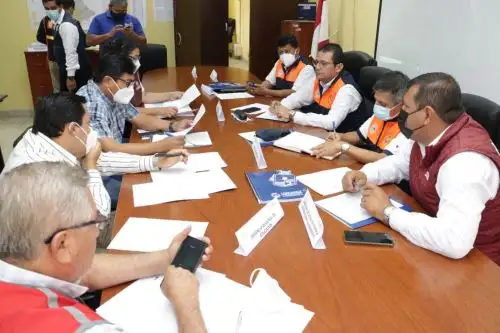 Ejercicio para la prevención de emergencias por lluvias intensas en Lambayeque.