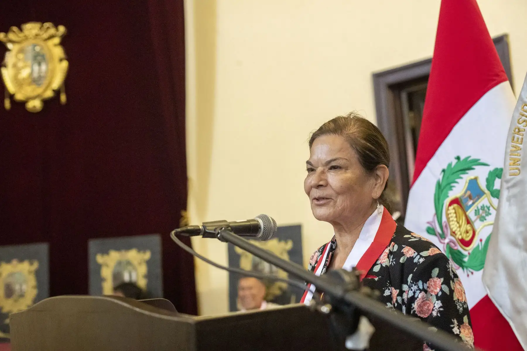 Universidad Nacional Mayor de San Marcos rinde homenaje y condecoró a Los Kjarkas de Bolivia  por sus 50 años de trayectoria. Foto: ANDINA/Carla Patiño
