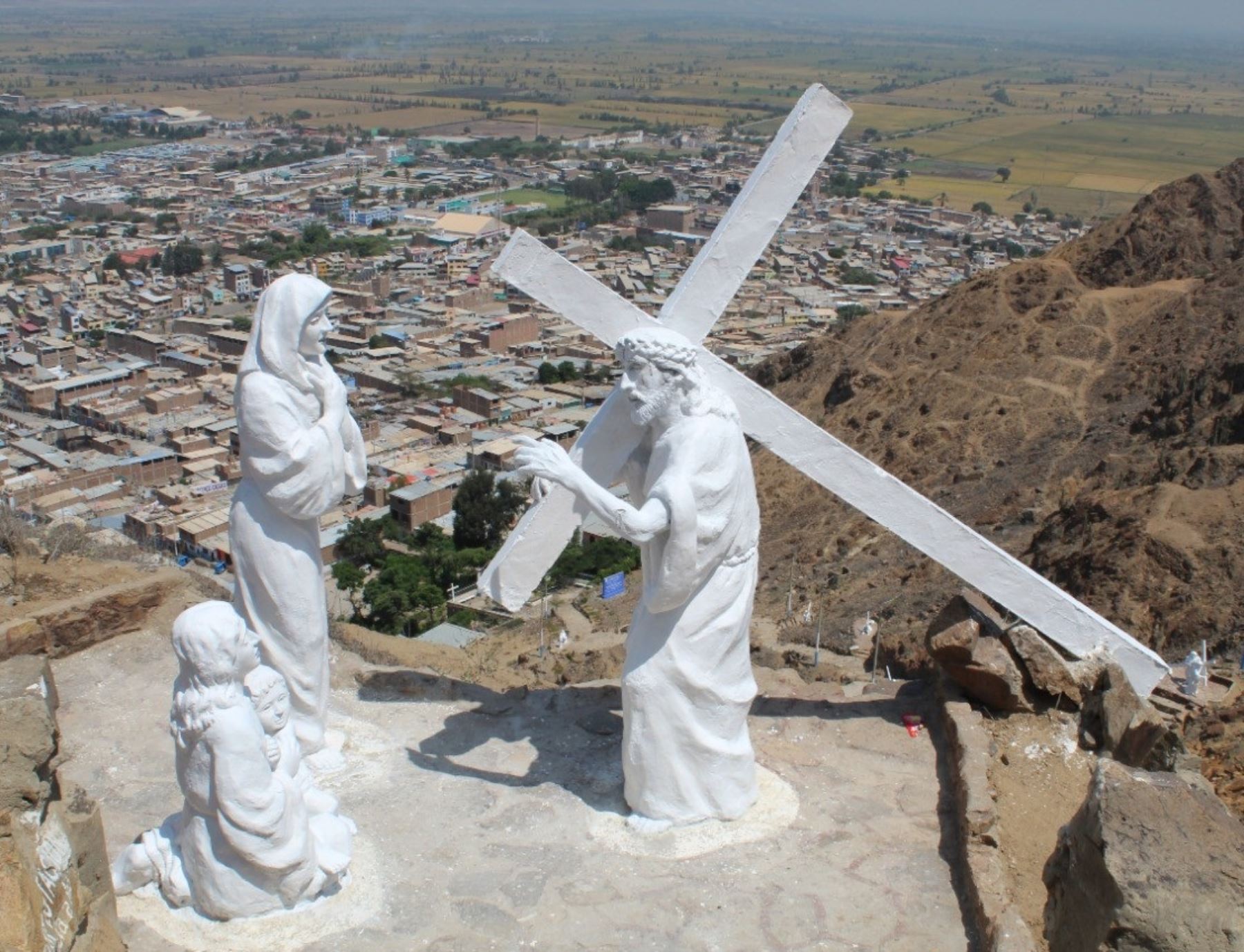 La provincia de Chepén, región La Libertad, inició los trabajos de restauración de esculturas religiosas y se prepara para celebrar la Semana Santa ANDINA/Difusión