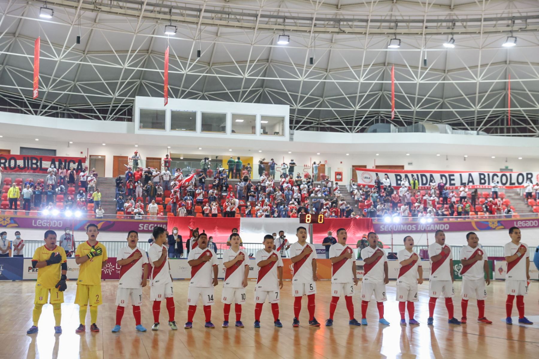 O Peru foi escolhido para sediar a Copa do Mundo de Futsal Down deste ano, por ter uma infraestrutura de primeira, após os eventos realizados na Rússia e no Brasil, em 2016 e 2019, respectivamente.  Foto: ANDINA/Melina Mejía