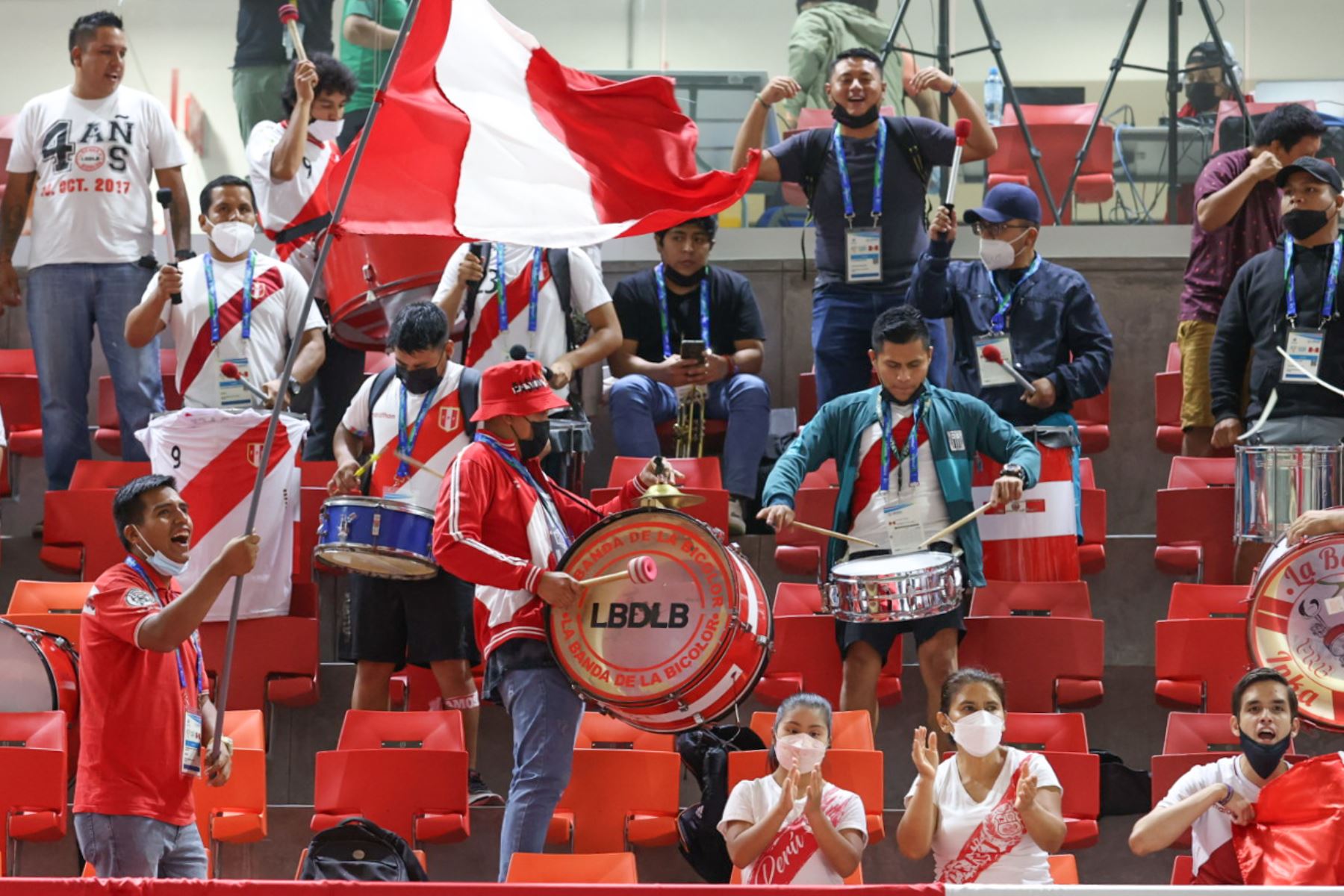 Pela primeira vez, o Peru recebe a Copa do Mundo de Futsal Down, que acontece no velódromo da Villa Deportiva Nacional (Videna).  Foto: ANDINA/Melina Mejía