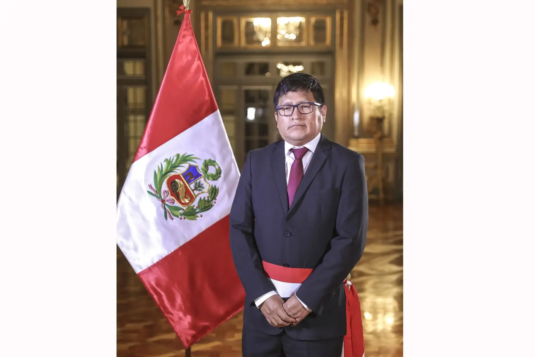 El presidente Pedro Castillo tomó juramento a Jorge Antonio López Peña como nuevo ministro de Salud, en una ceremonia en Palacio de Gobierno. Foto: ANDINA/ Prensa Presidencia
