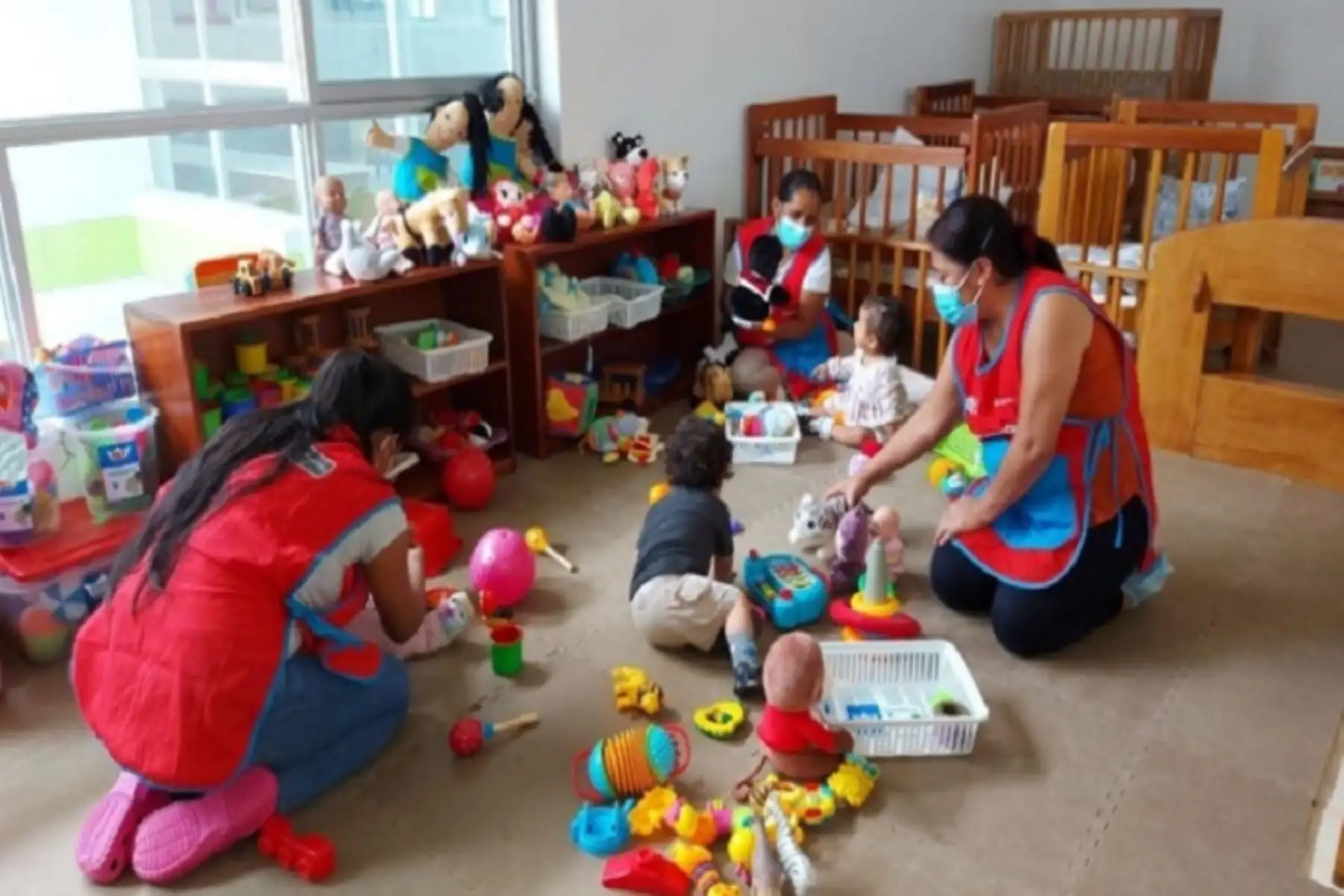 Cuna Más también ha retomado las visitas domiciliarias a 2,223 familias en distritos rurales en la región San Martín.