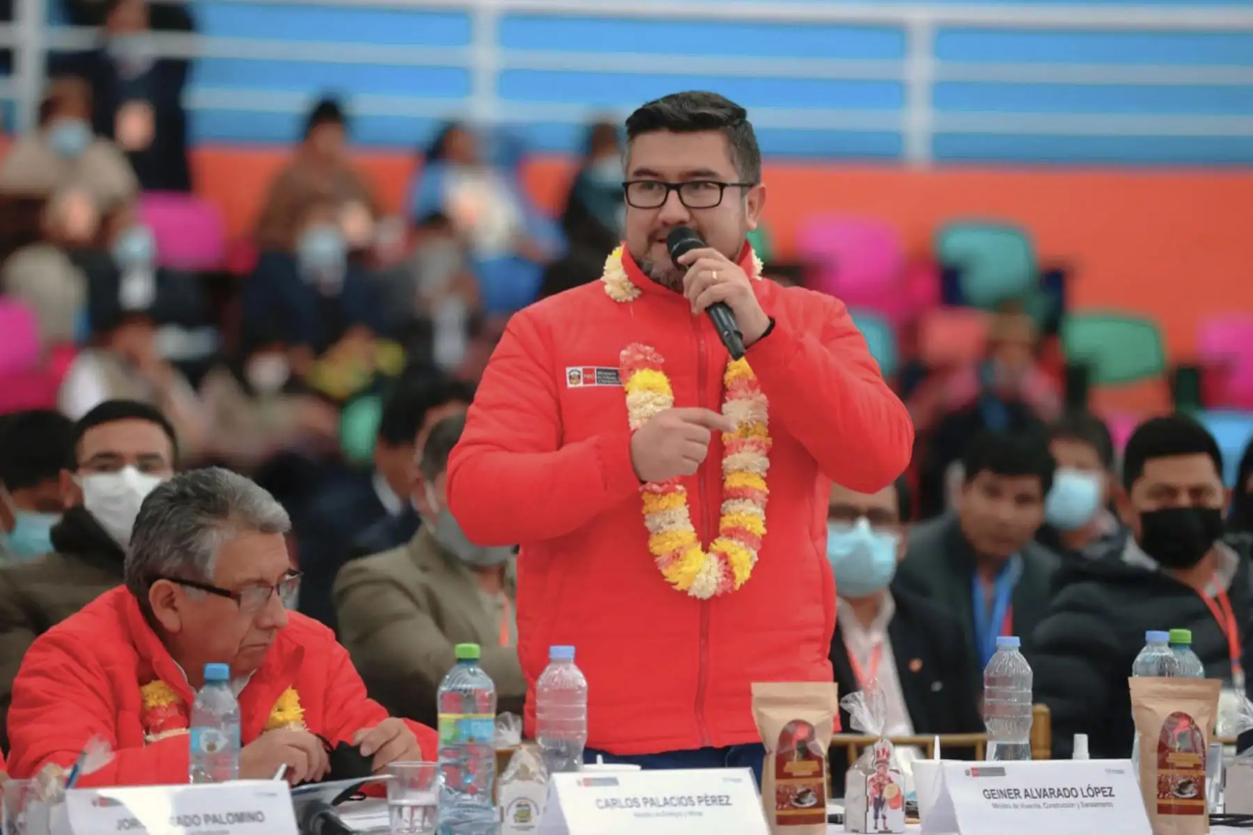 El ministro de Vivienda, Construcción y Saneamiento, Geiner Alvarado, precisó que el monto debe ser ejecutado por los tres niveles de gobierno. Foto: ANDINA/Difusión
