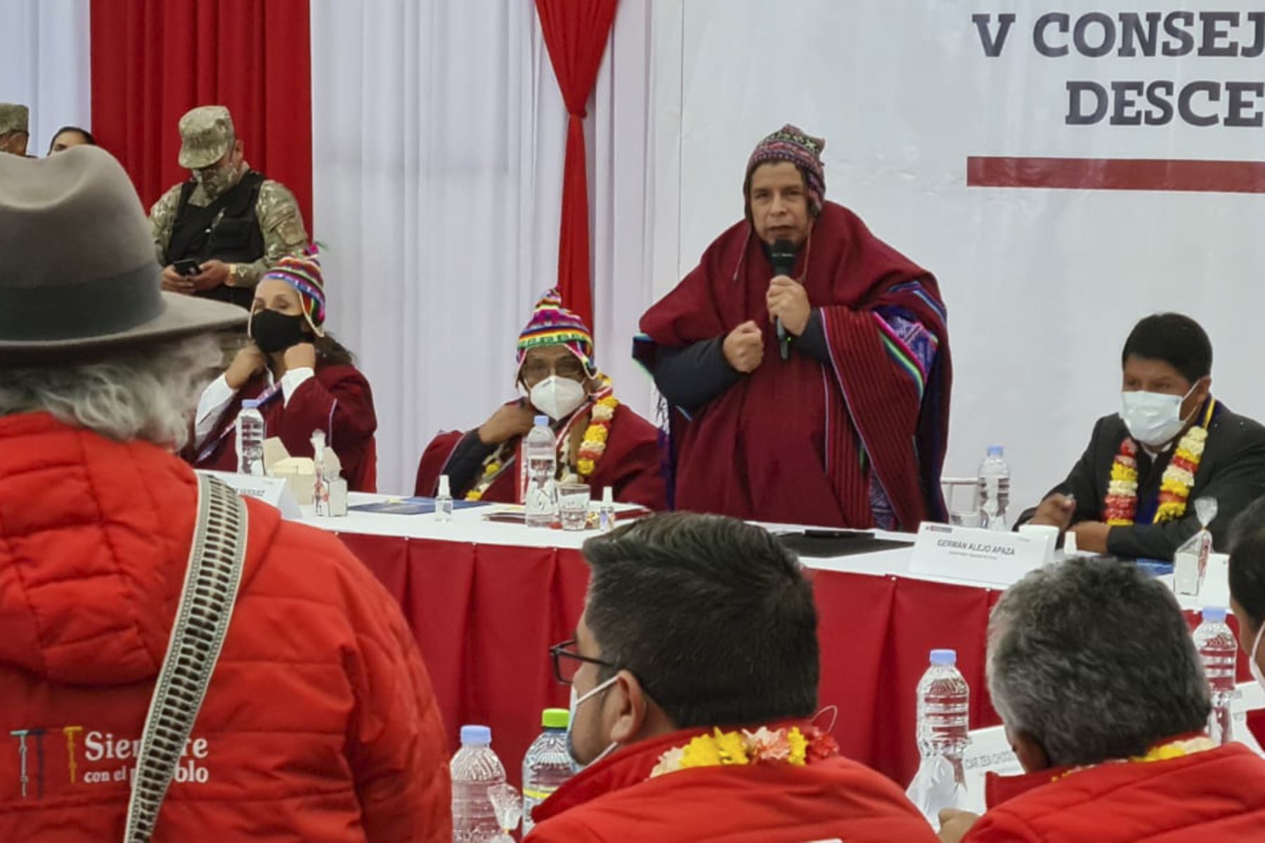 El titular del Ambiente, Modesto Montoya, participó en el V Consejo de Ministros Descentralizado, celebrado en Huancané, región Puno. Foto: ANDINA/Minam