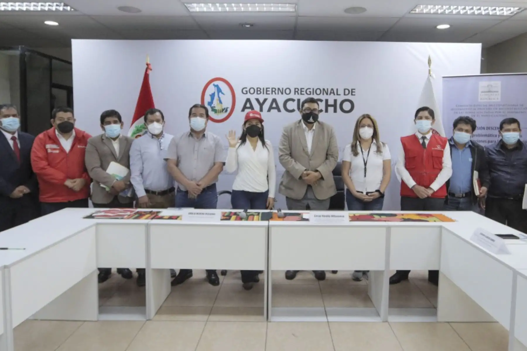 En la ciudad de Ayacucho se desarrolló sesión descentralizada de la Comisión Especial Multipartidaria de Seguimiento al Proceso de Reconstrucción en las Zonas Afectadas por el Fenómeno El Niño Costero del Congreso. Foto: ANDINA/ARCC