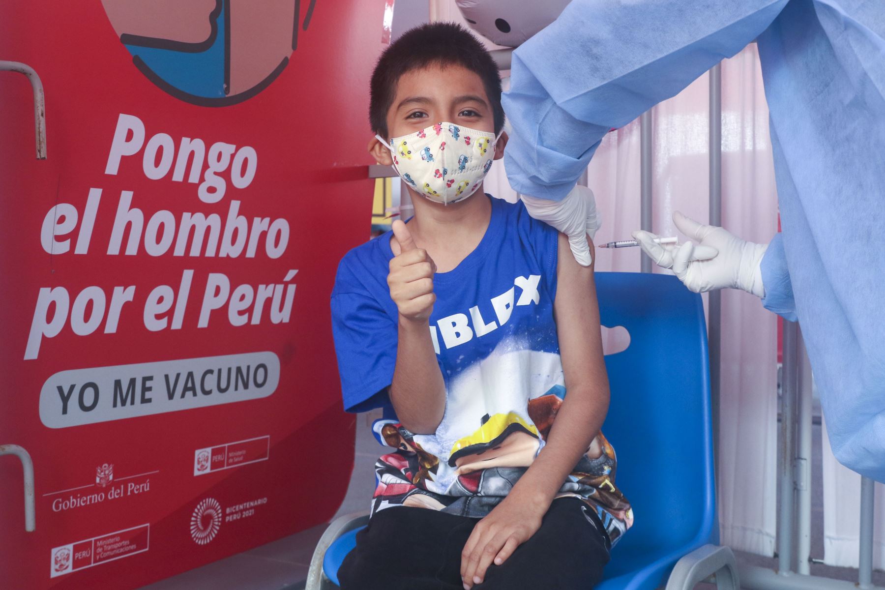 Minsa realiza jornada de  36 horas de vacunación contra la covid - 19 en el estadio Luis Gálvez Chipoco,en el distrito de Barranco. Foto: ANDINA/Eddy Ramos