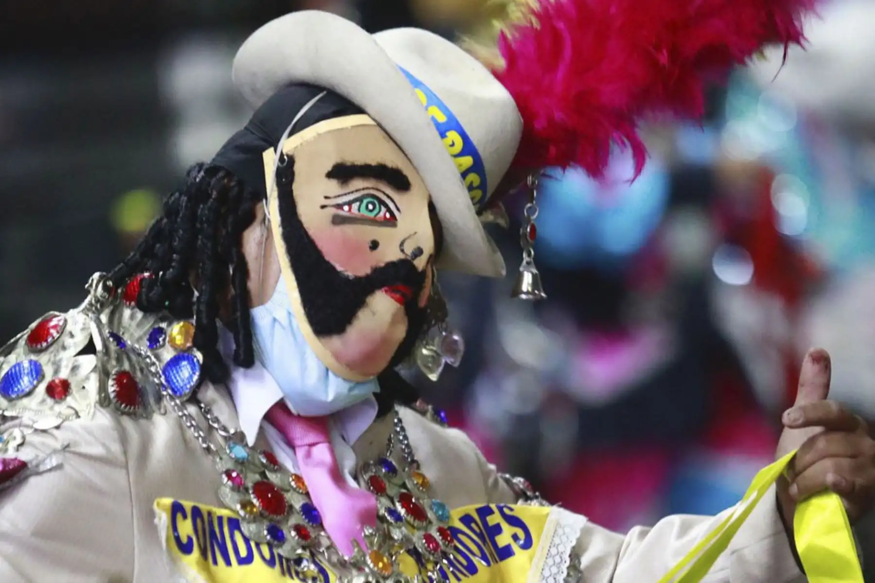 El Ministerio de Cultura declaró Patrimonio Cultural de la Nación a la Chunguinada cerreña del departamento de Pasco por tratarse de un testimonio de la memoria histórica de la sociedad de la sierra central del Perú en tiempos coloniales, que representa una expresión visual, dancística y musical de gran riqueza simbólica cultural, creador de identidad en todas las provincias y distritos en los que se representa. Foto: ANDINA/Difusión