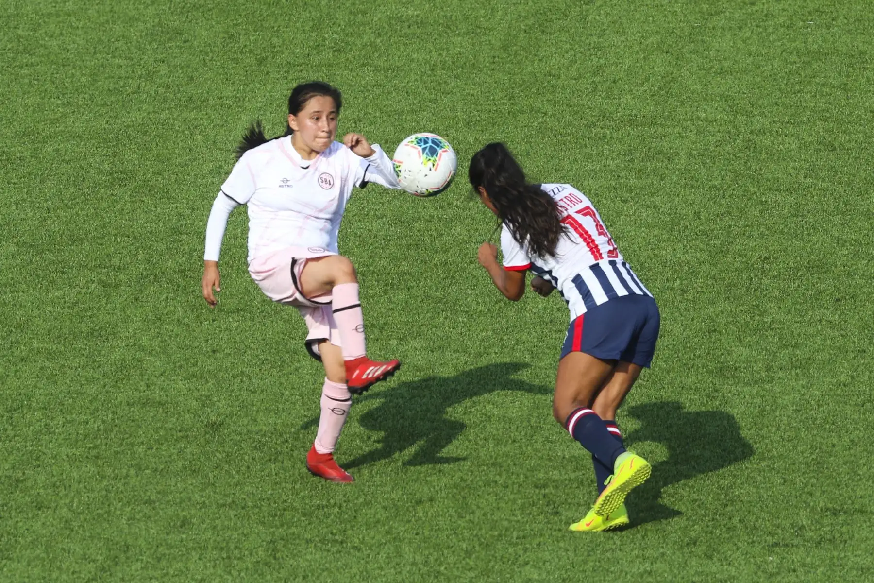 Alianza Lima enfrenta a Sport Boys en el inicio de la Liga 1 Femenina 2022, que se desarrolla en el Estadio San Marcos. Foto: ANDINA/Eddy Ramos