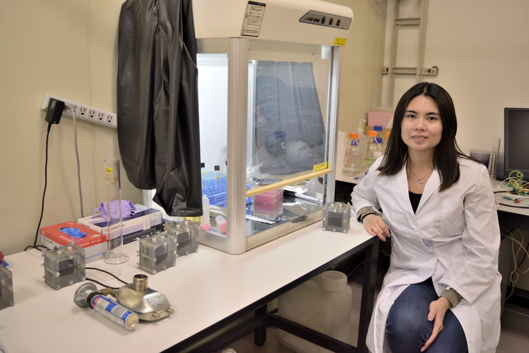 La bióloga peruana Silvia Sato forma parte de un equipo de investigación en la Universidad de Tsukuba (Japón) que analiza y busca mejorar el comportamiento de la bacteria Shewanella oneidensis,