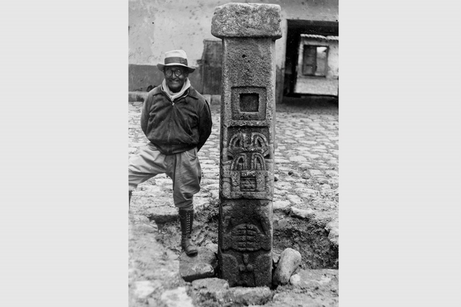 Arqueólogo Julio C. Tello, descubridor de las culturas Chavín y Paracas. Foto: UNMSM