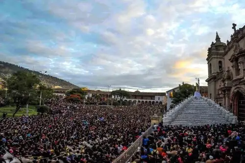 Ayacucho se consolida como importante destino turístico en Semana Santa por su impresionante tradición religiosa y cultural.ANDINA/Carlos Américo Lezama Villantoy