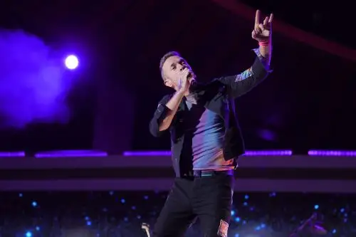Cabe recordar que la banda británica anunció un cambio de fecha dentro de su presentación en el Perú, siendo la programación inicial para el 20 de setiembre trasladada para el 13 del mismo mes. Foto AFP