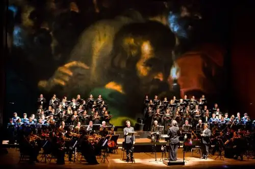 Orquesta Sinfónica Nacional y Coro Nacional del Perú presentan concierto.