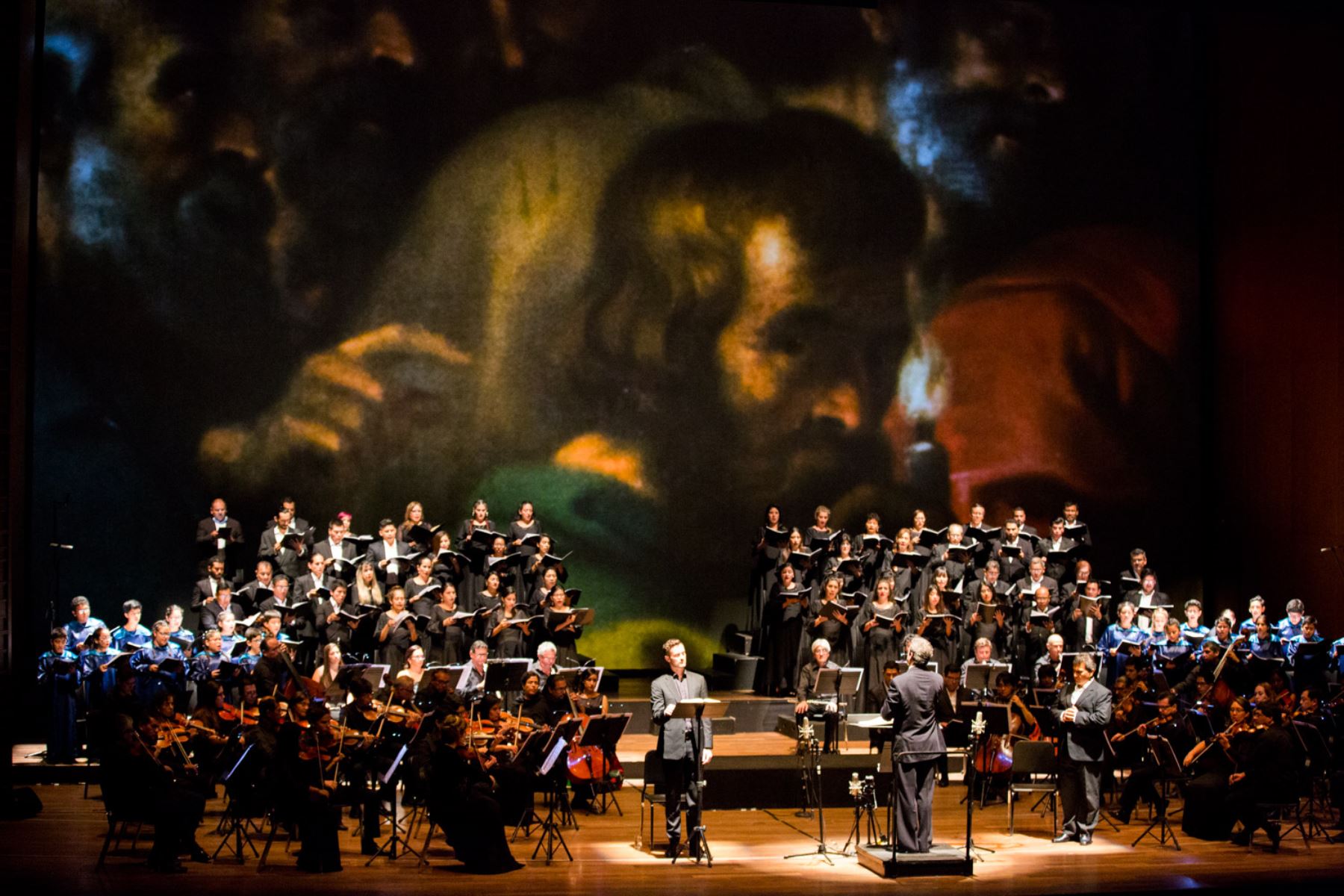 Orquesta Sinfónica Nacional y Coro Nacional del Perú presentan concierto.