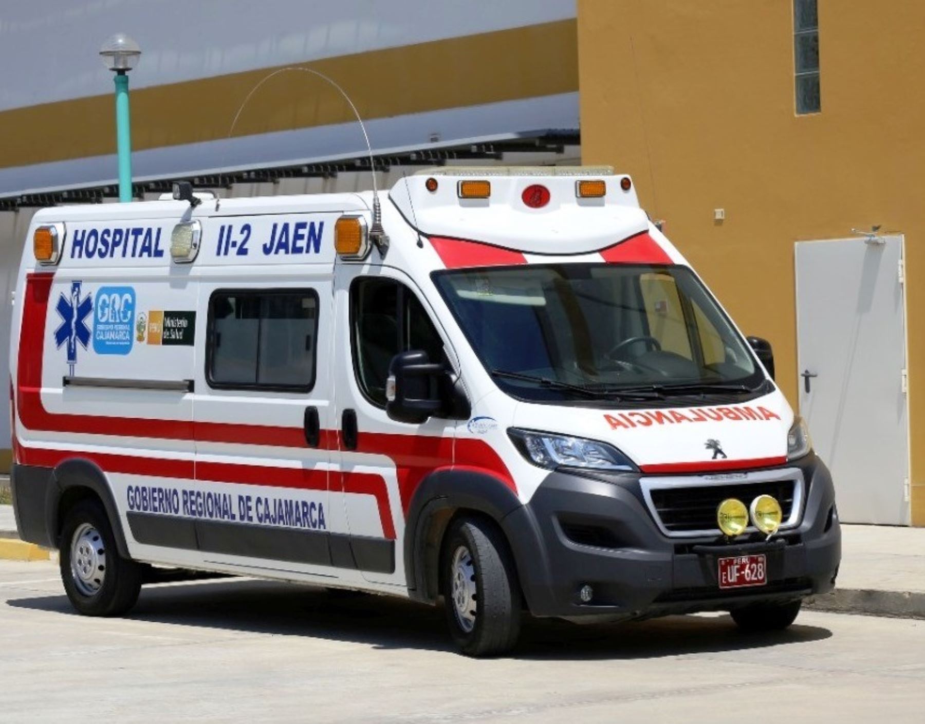 Cajamarca anuncia que renovará su flota de ambulancias después de 25 años y firmó contrato para la compra de 42 unidades. ANDINA/Difusión