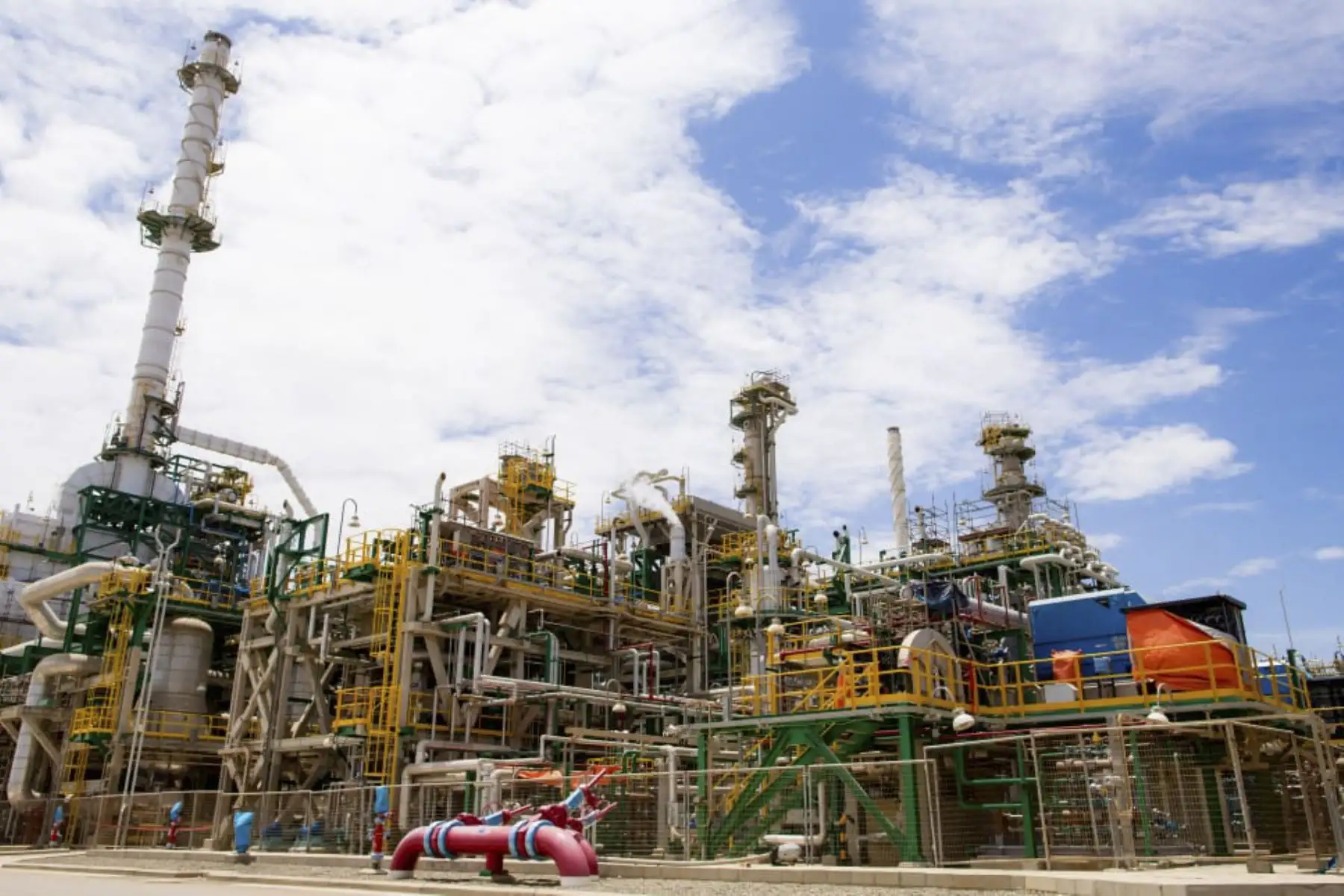 Nueva Refinería Talara. Foto: ANDINA/Difusión.