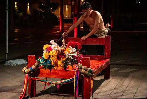 Escena de la obra Yerbateros.