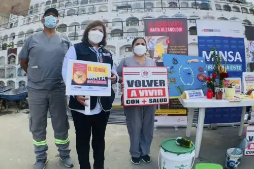 Campaña para prevenir el dengue en la jurisdicción de Ate. ANDINA/Difusión