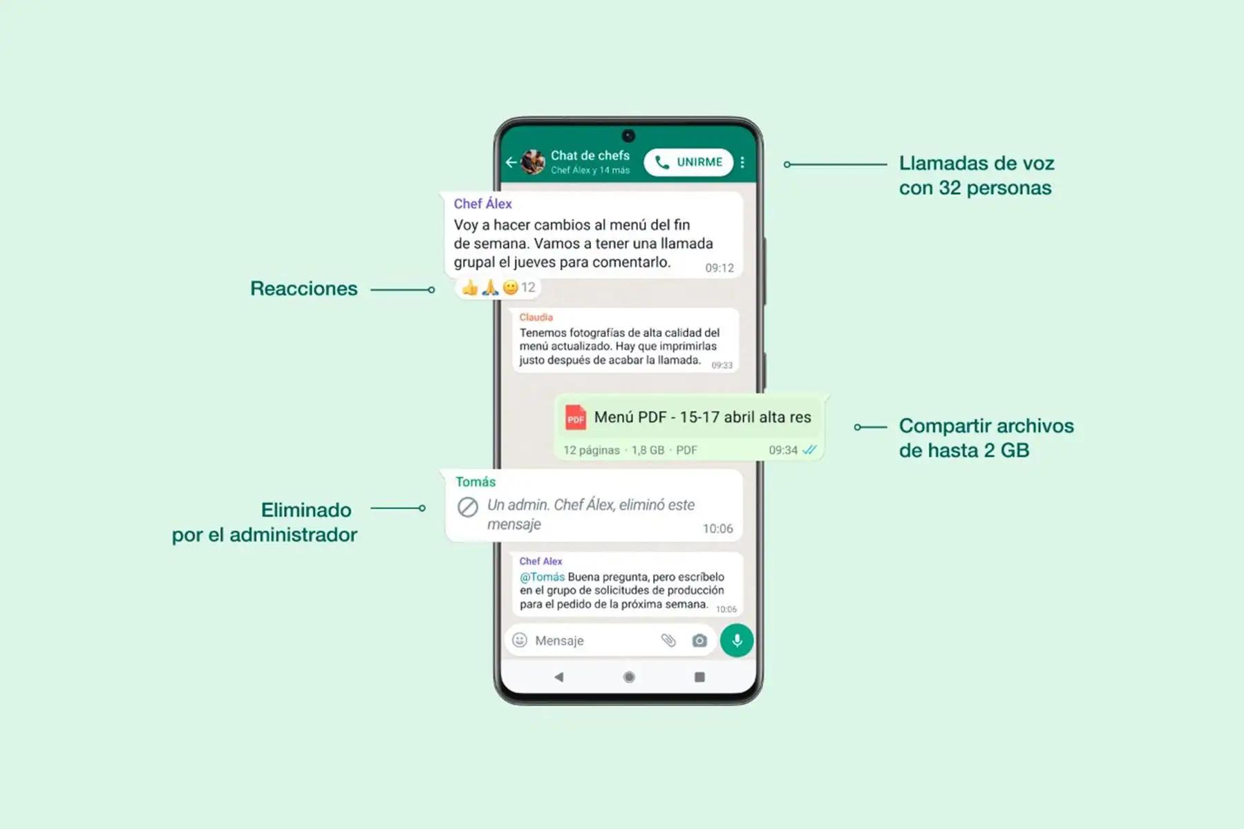 Los usuarios podrán controlar sus interacciones y decidir quién puede agregarlos a un grupo o a las Comunidades. Foto: WhatsApp