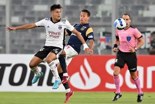 En la tercera fecha del grupo F, Colo Colo recibirá al poderoso argentino River Plate el 27 de abril, mientras que el brasileño Fortaleza será local ante Alianza Lima ese mismo día. Foto: AFP