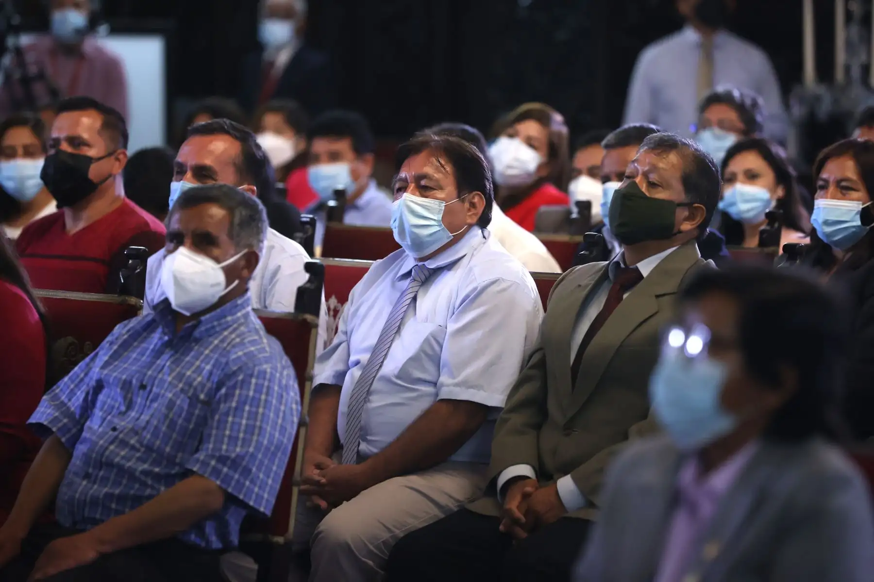 Presidente Pedro Castillo lideró acto de presentación y publicación de la autógrafa de ley para el pago del 100% de compensación por tiempo de servicios (CTS) a los maestros.
Foto: ANDINA/Presidencia Perú