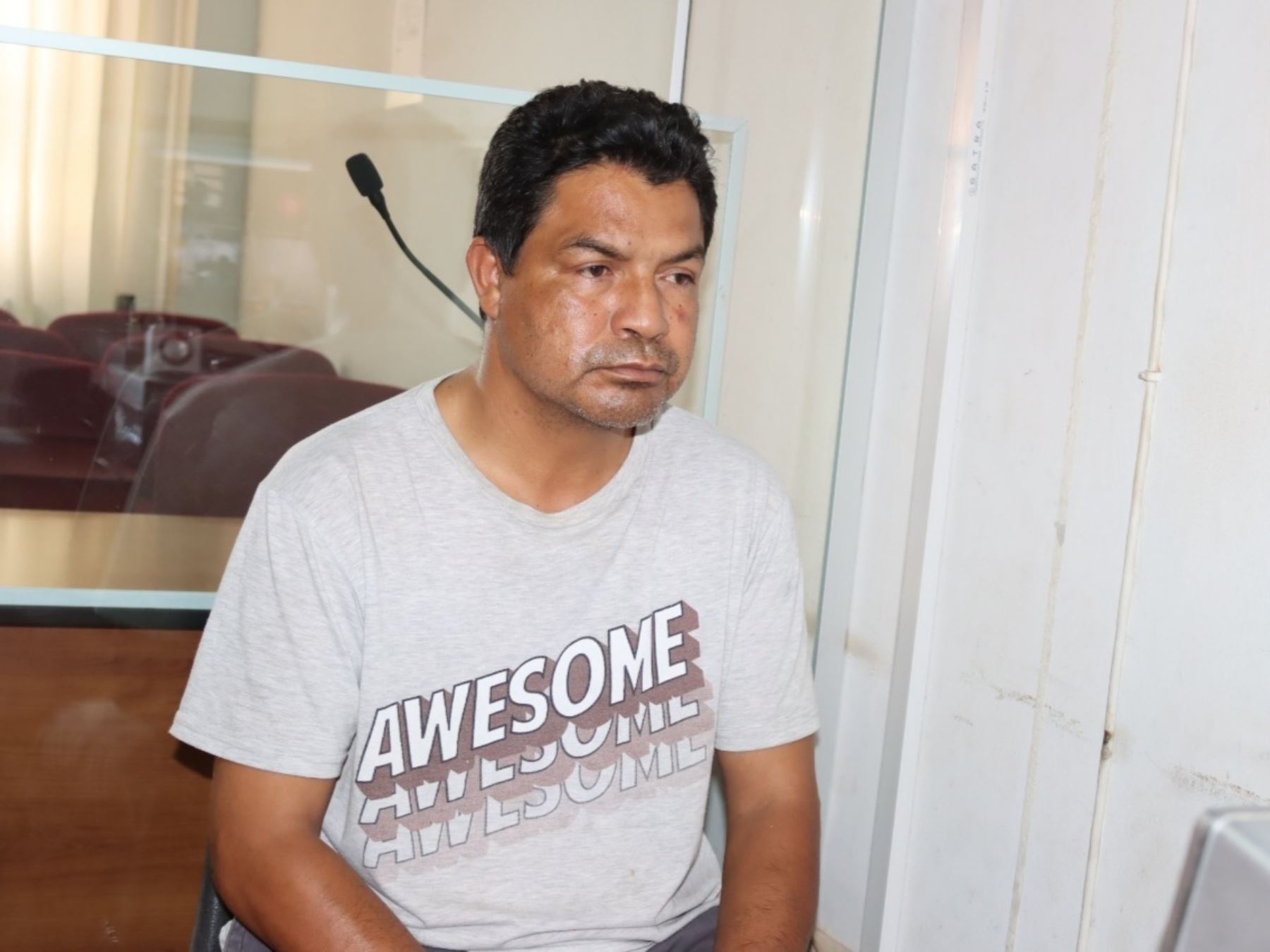 Juan Antonio Enríquez García, acusado de violar a una niña de 3 años, fue trasladado al penal de Challapalca, en Tacna. ANDINA/Difusión