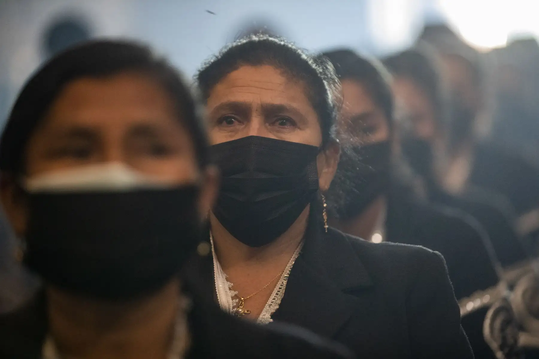 Como es costumbre en la provincia de Huanta en Ayacucho, cada viernes santo se celebra el Sermón de las tres horas conmemorando las siete palabras que dijo Cristo antes de morir en la cruz. Foto: ANDINA/Carla Patiño