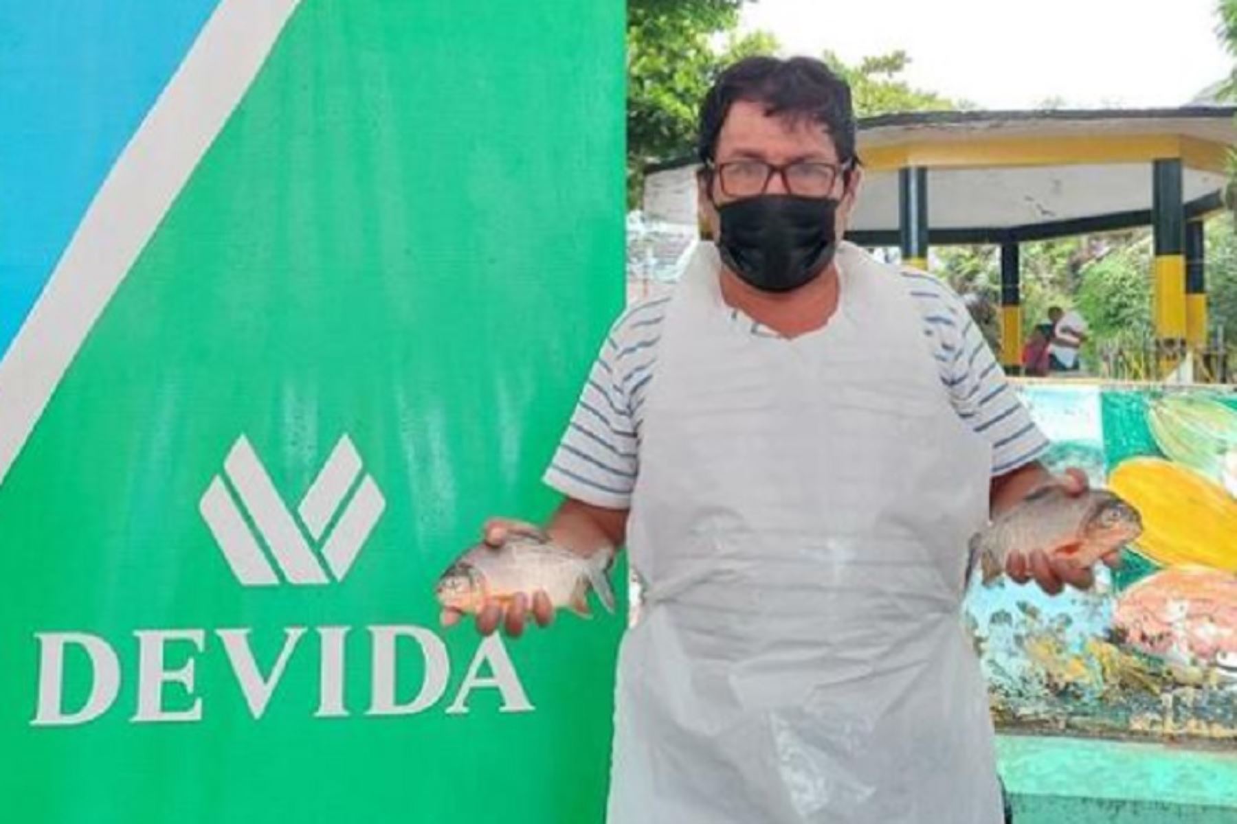 Piscicultores de Ucayali promovidos por Devida venden 2,600 kilos de pescado en Semana Santa.