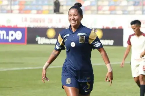 Neddy Romero, de Alianza Lima, anotó el primer gol del partido. ANDINA/Difusión