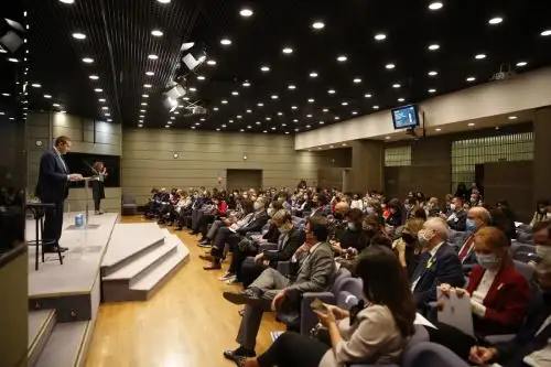 Premiación en responsabilidad social a empresas y organizaciones de Latinoamérica, por parte de la Fundación Corresponsables en España. Foto: Cortesía.