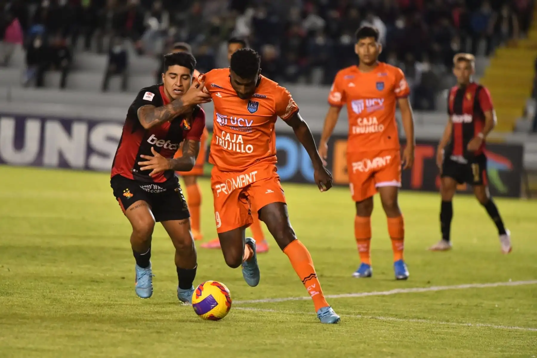 Melgar venció 1 a 0 a César Vallejo durante partido por la décima fecha de la Liga 1, en el Monumental de la UNSA. Foto: Cortesía Diego Ramos