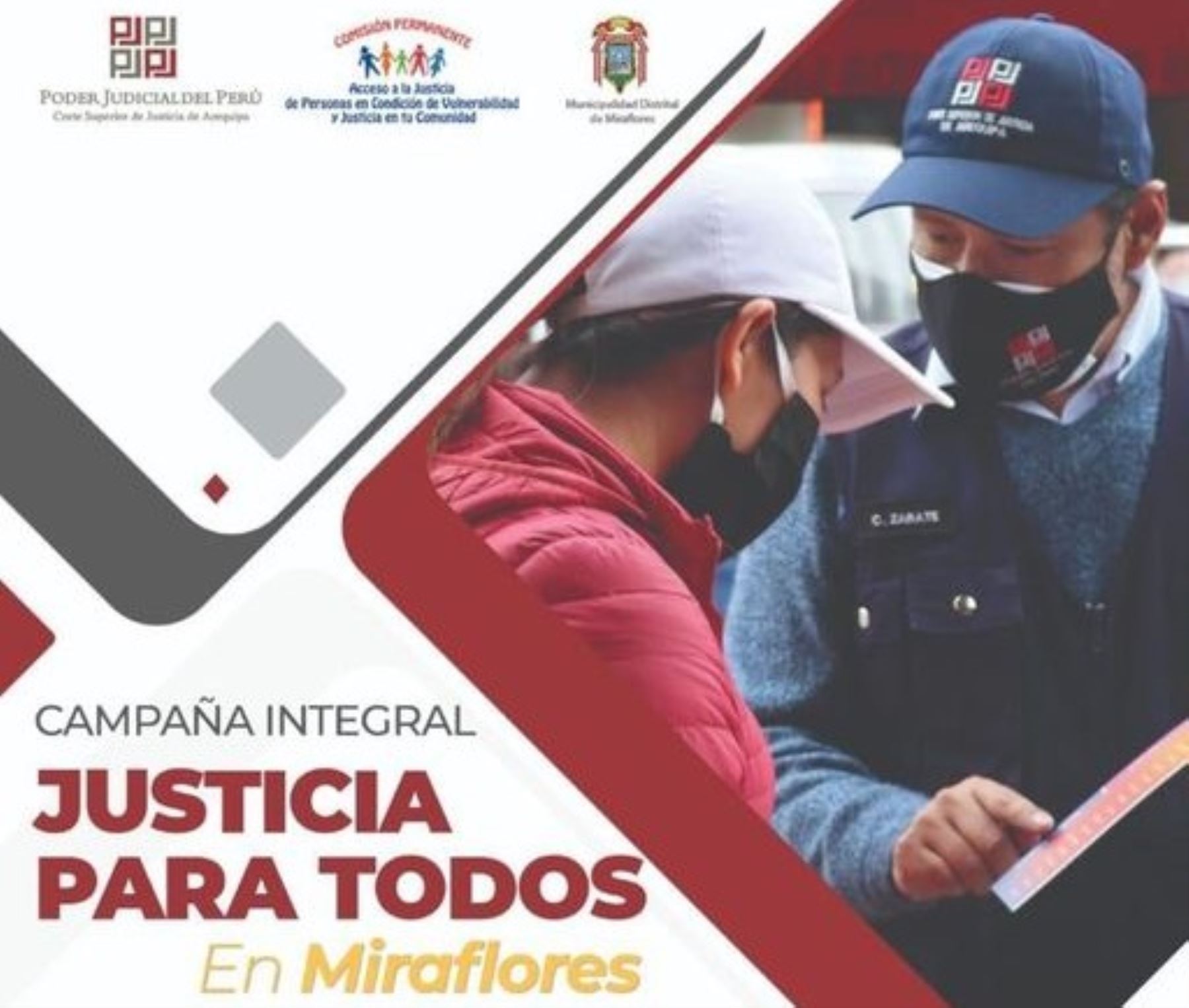 Este domingo 24 magistrados de la Corte Superior de Arequipa recibirán denuncias sobre violencia familiar durante una campaña que se realizará en el distrito de Miraflores. Foto: ANDINA/difusión.