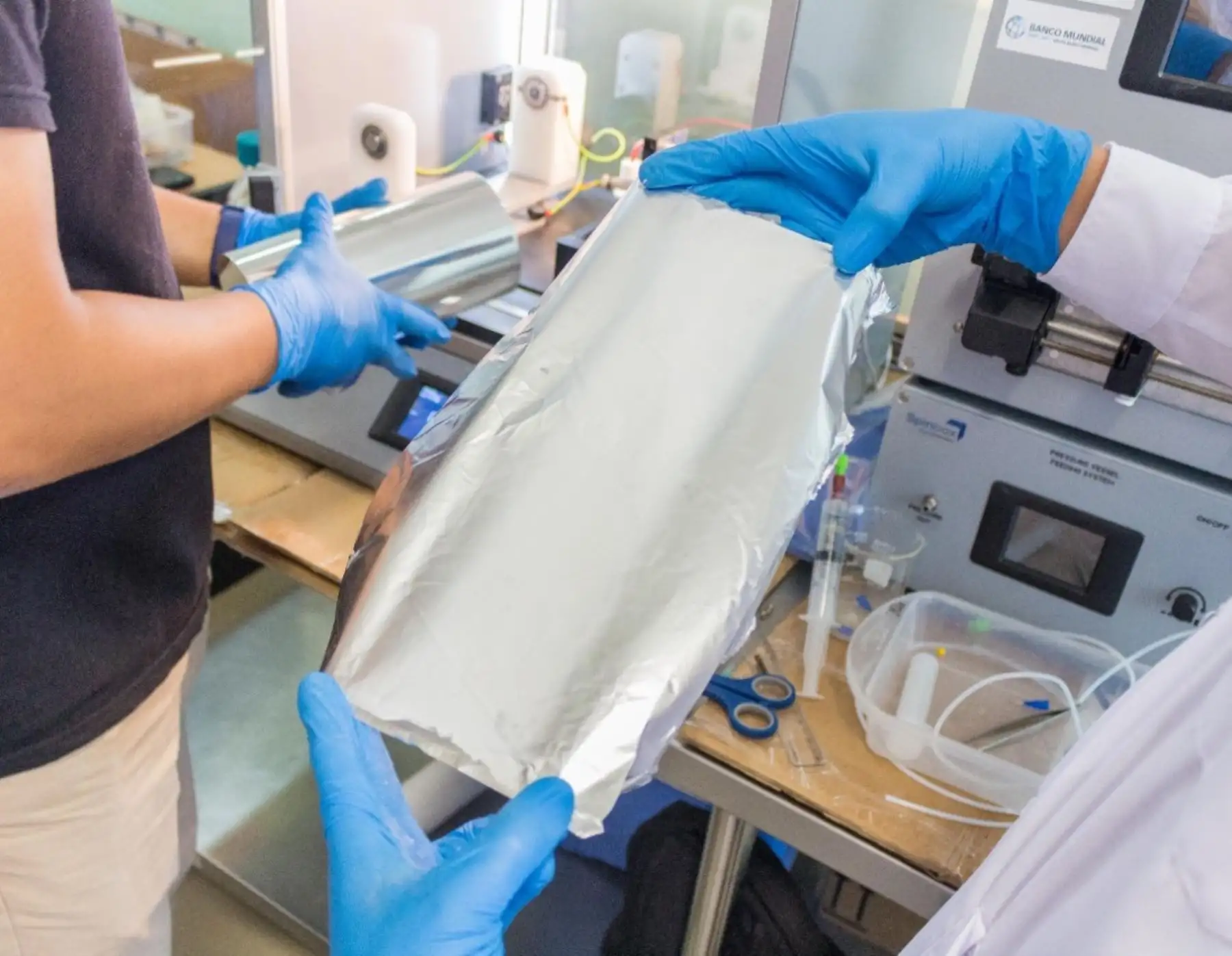 Especialistas del CITEagroindustrial Chavimochic y de la Universidad Nacional de Trujillo, en La Libertad, desarrollaron un innovador envase biodegradable elaborado con residuos agroindustriales. ANDINA/Difusión