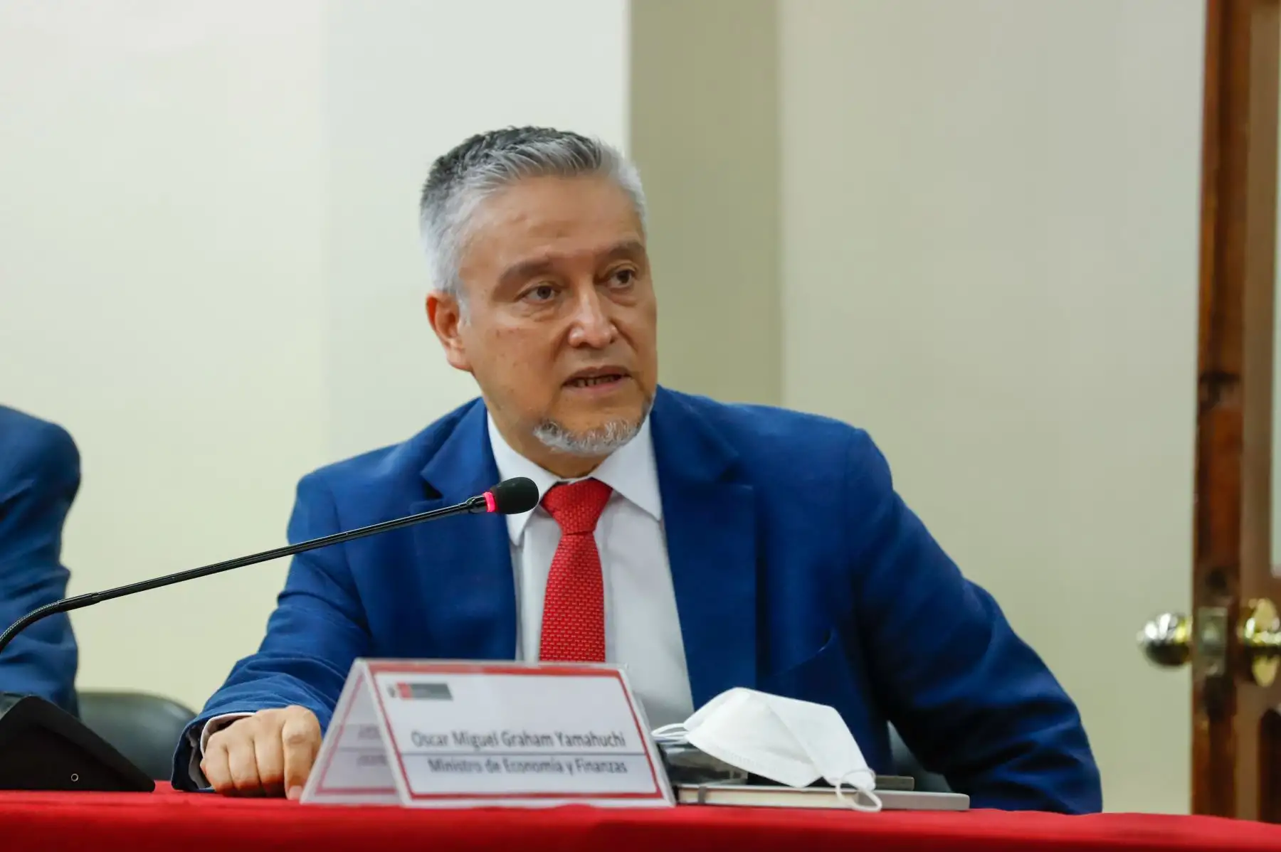 Ministro de Economía y Finanzas, Óscar Graham. ANDINA/Difusión