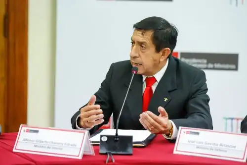 Ministro del Interior, Alfonso Chávarry. ANDINA/Difusión
