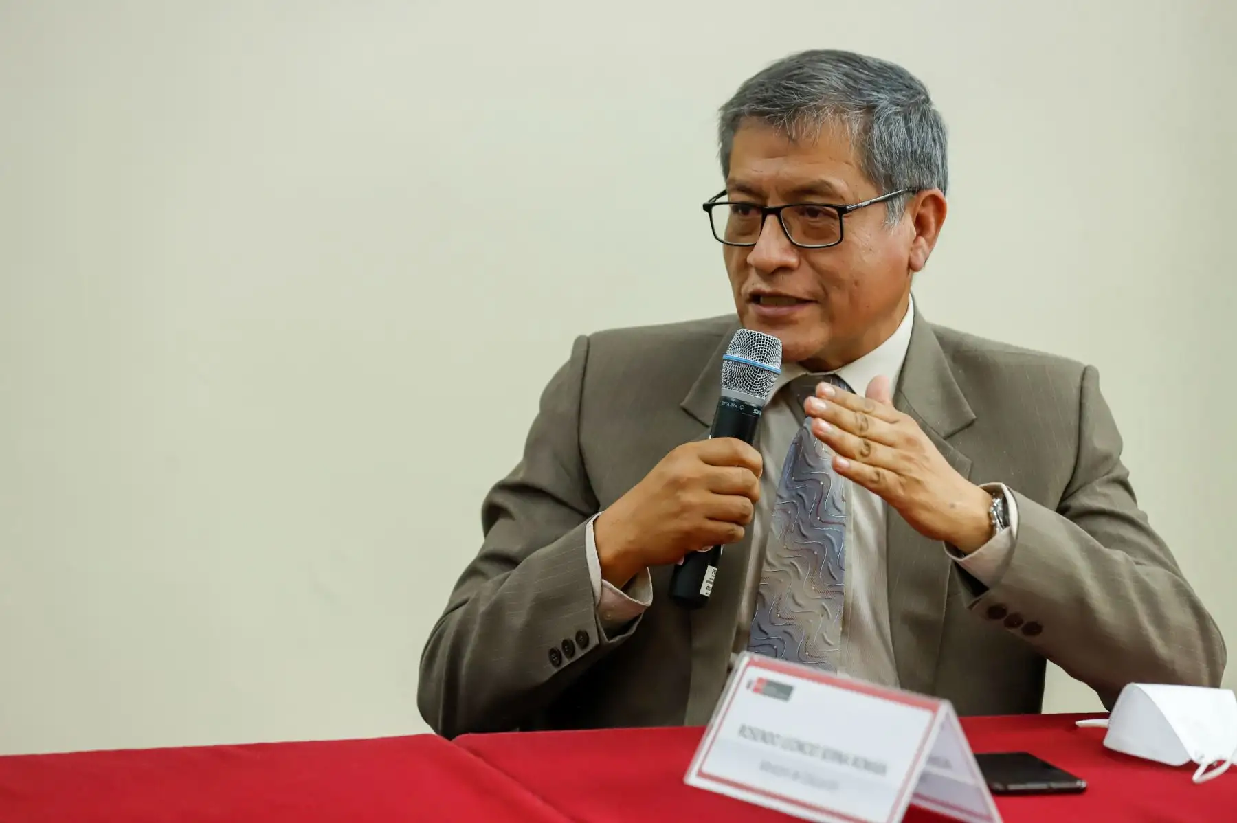 Rosendo Serna, ministro de Educación. ANDINA/Difusión