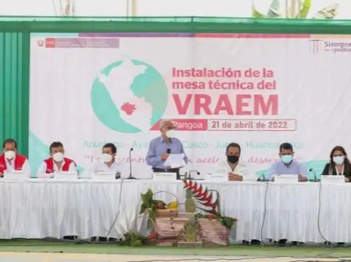 Ayacucho espera que Consejo de Ministros apruebe proyectos que impulsen el desarrollo del Vraem. ANDINA/Difusión