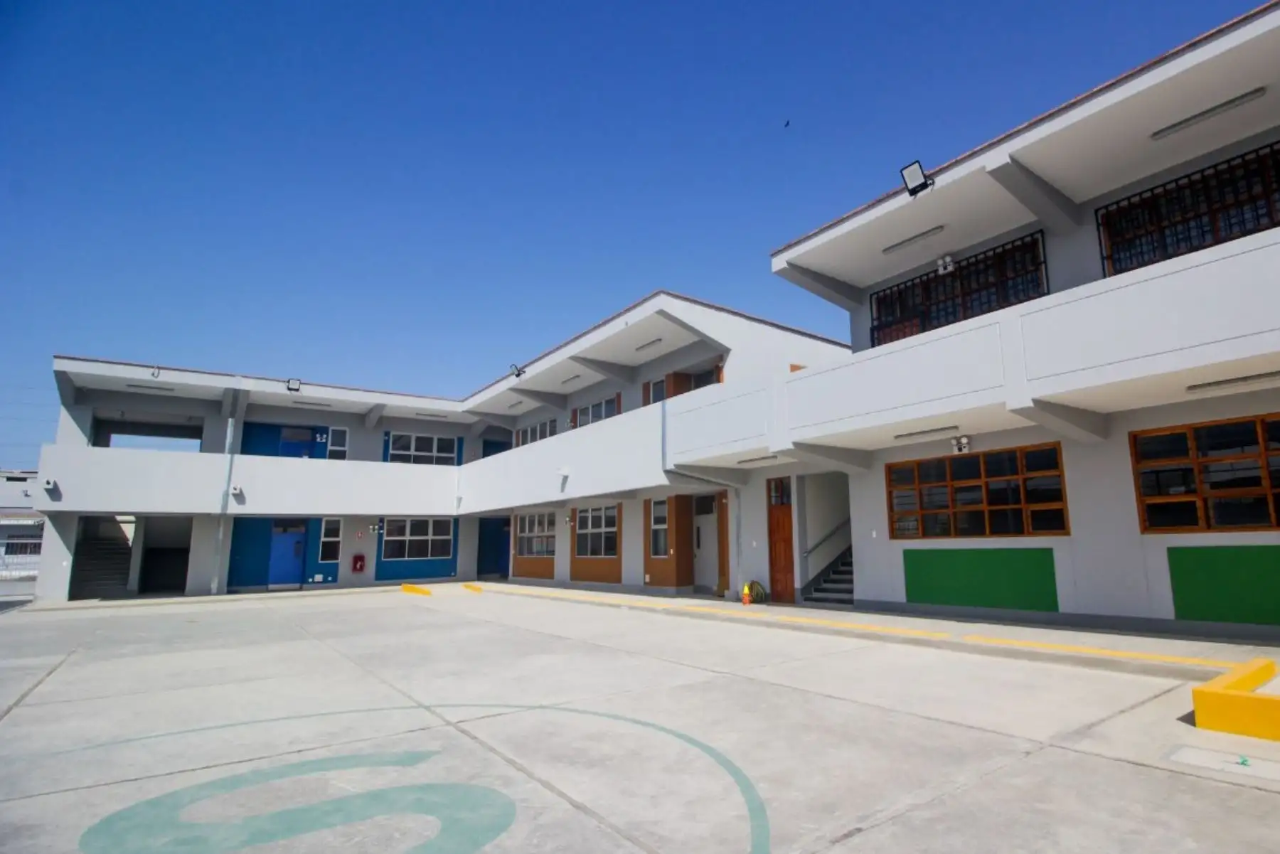 La Autoridad para la Reconstrucción con Cambios (ARCC) entregó dos nuevos colegios en la región Áncash. Foto: ANDINA/difusión.