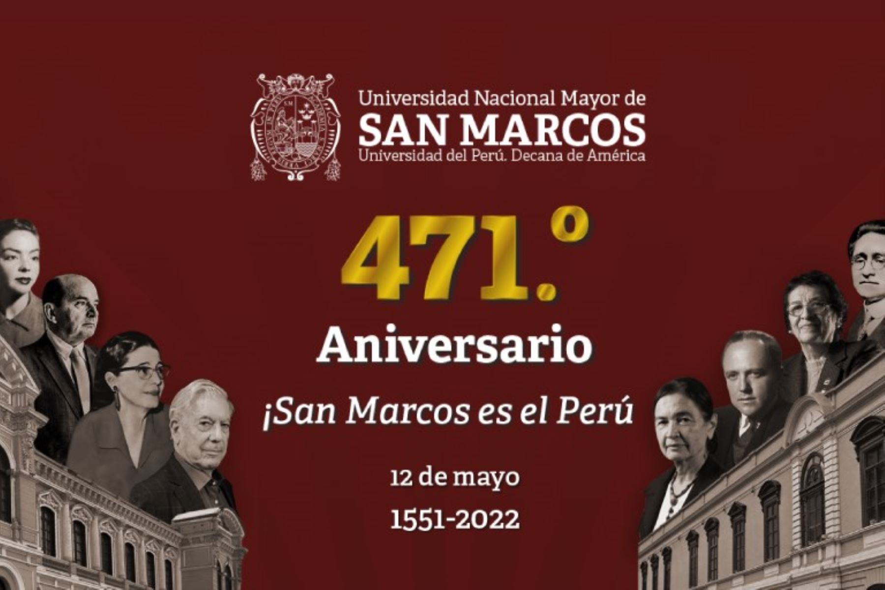 San Marcos próxima a celebrar 471 años de fundación: conoce el programa de actividades