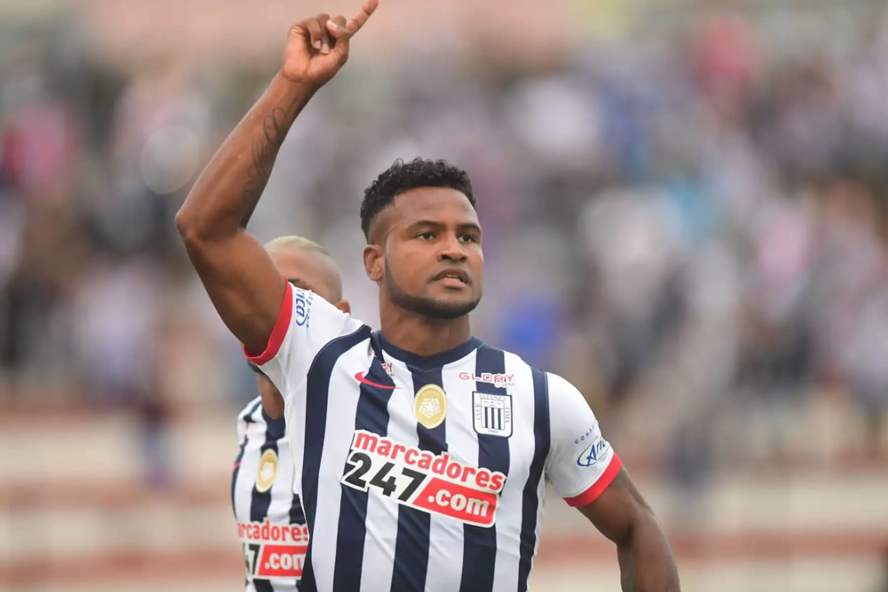 Aldair Rodríguez de Alianza Lima celebra su  gol anotado ante Cantolao  por la jornada 11 de la Liga 1 en el Estadio Miguel Grau. 
Foto: Liga 1 Aldair Rodríguez de Alianza Lima celebra su  gol anotado ante Cantolao  por la jornada 11 de la Liga 1 en el Estadio Miguel Grau. 
Foto: Liga 1