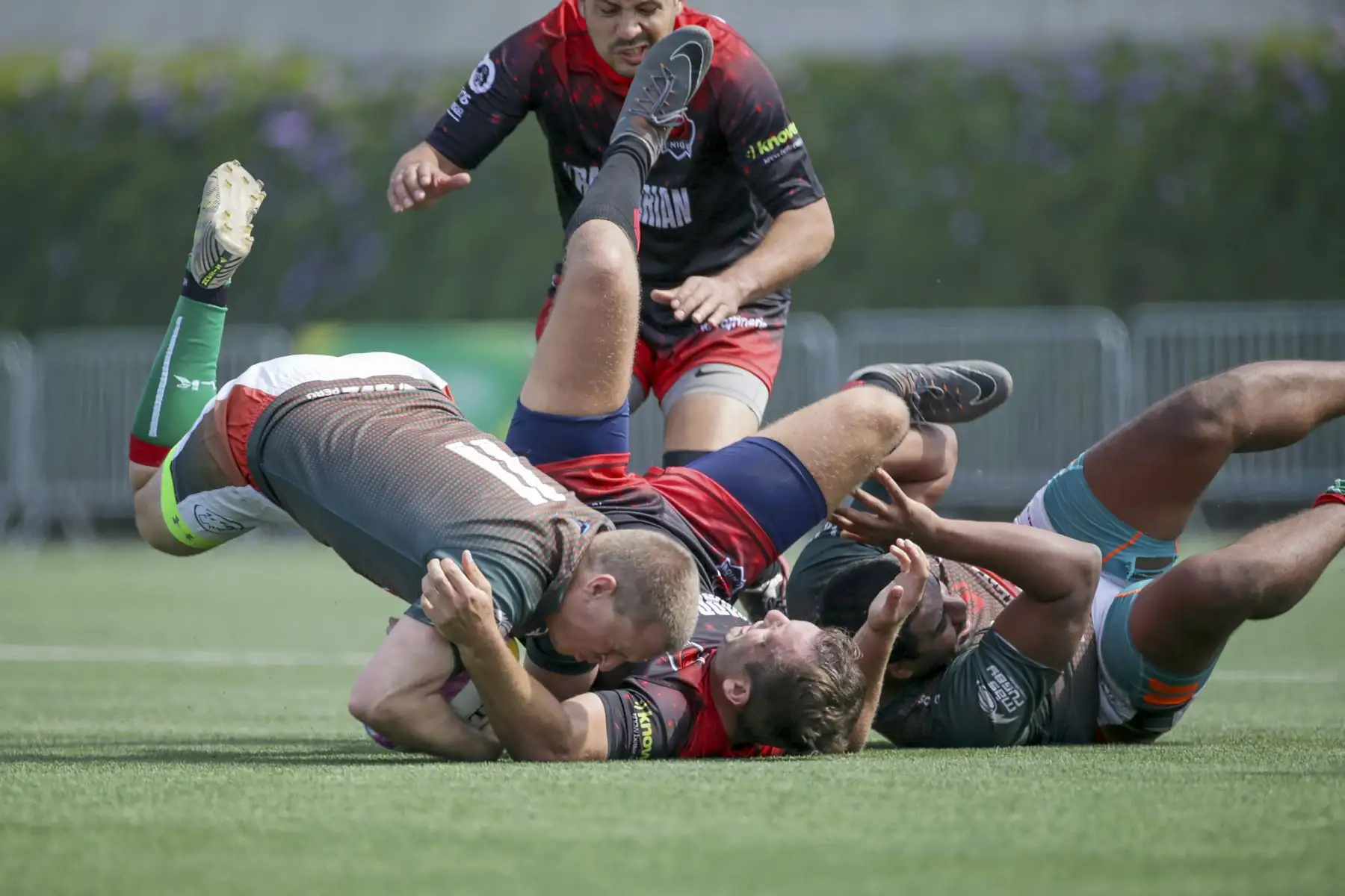Este domingo 24 de abril se inició el Torneo Metropolitano de Rugby Región Lima 2022 en la  “Casa Tumis”, Estadio ubicado en el Complejo Deportivo Andrés Avelino Cáceres en Villa María del Triunfo, escenario diseñado para el rugby.  Foto: Legado