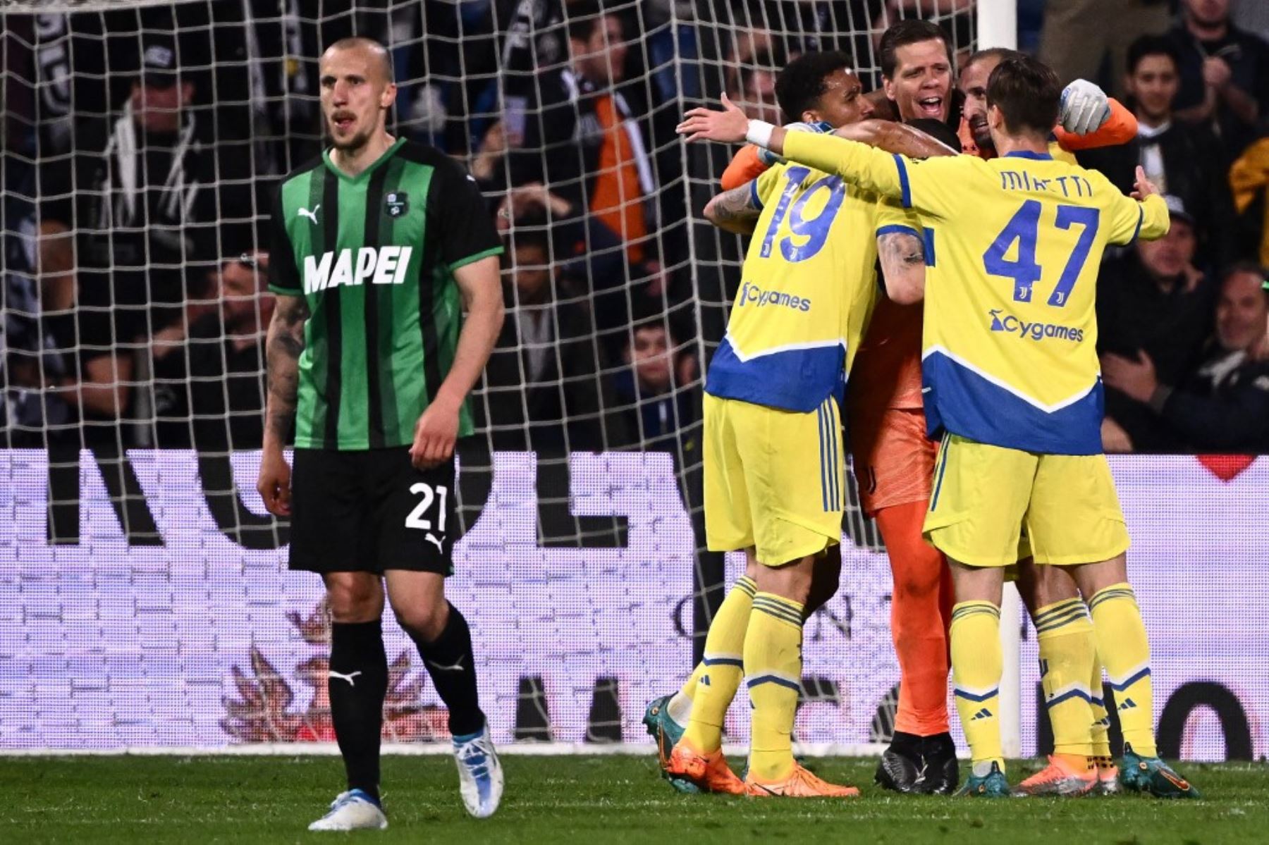 Juventus escaló hasta la tercera ubicación de la Serie A