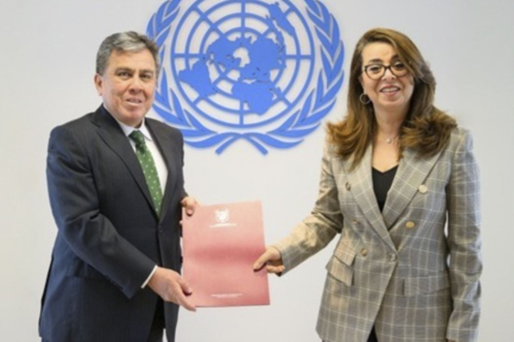 Representante Permanente del Perú presenta cartas credenciales ante las Naciones Unidas