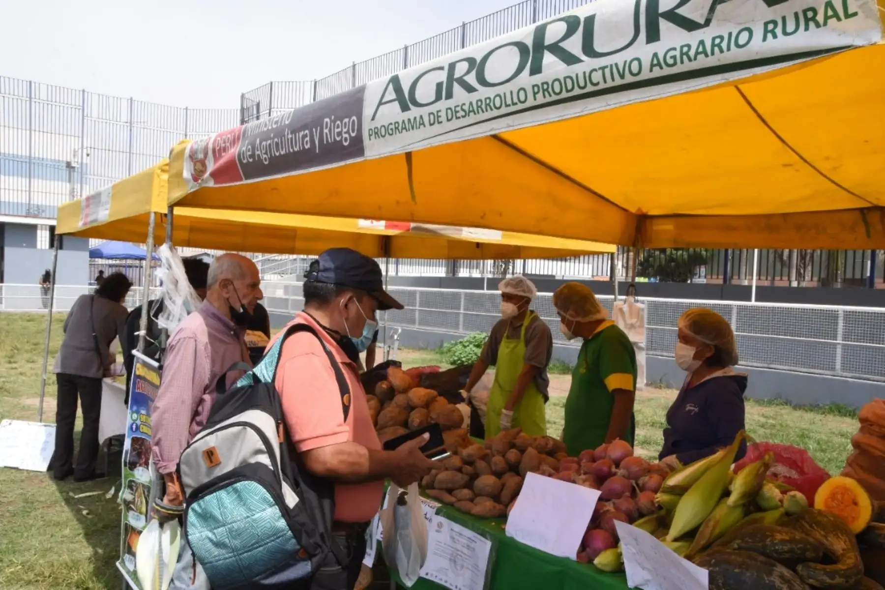 Primeria feria "De la Chacra a la Olla" edición 2022, realizado en el distrito de Chorrillos en Lima. Foto: Cortesía.