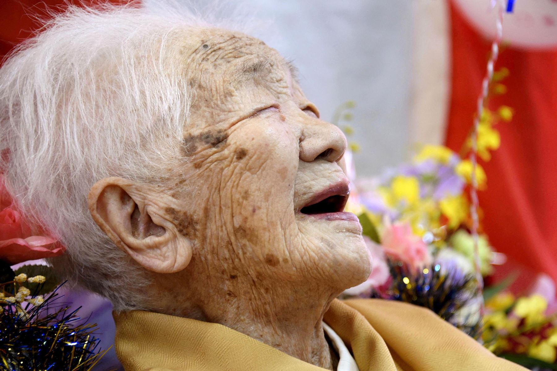 La japonesa Kane Tanaka, la hasta ahora persona más longeva del mundo, falleció en un hospital de Fukuoka. Foto: Internet