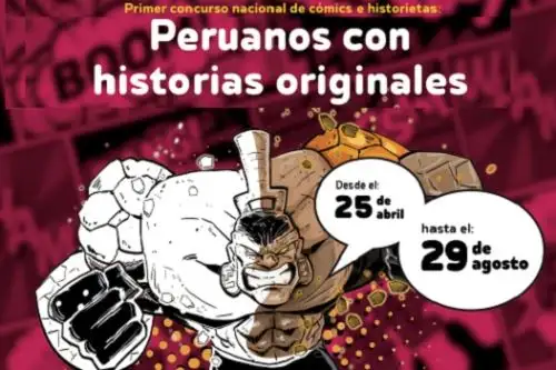 Lanzan primer Concurso Nacional de Comics. Ilustración Indecopi.