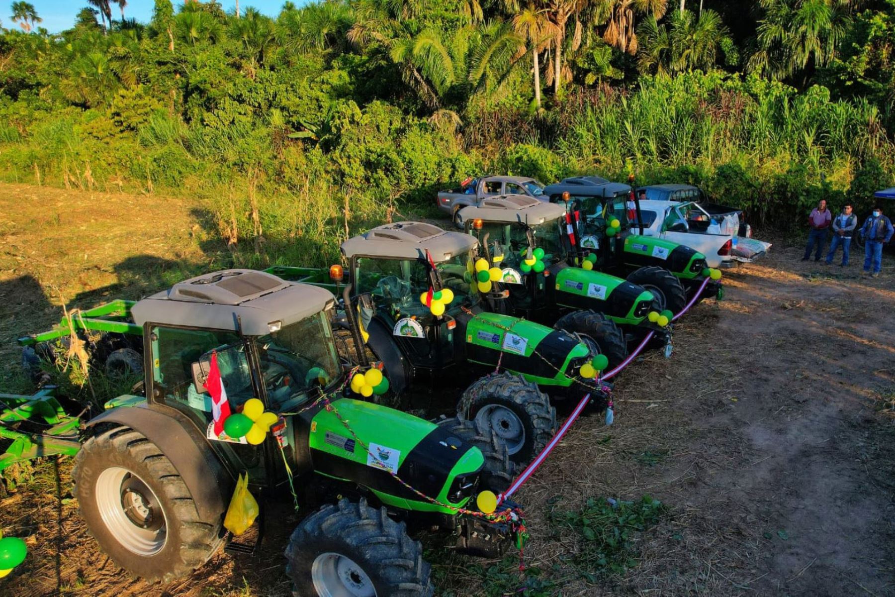 Madre de Dios: Gore entrega pool de maquinarias para reactivar el agro en Tambopata