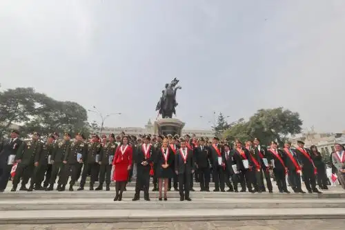 El homenaje por la operación Chavín de Huántar se realizó el 28 de abril. ANDINA/Difusión